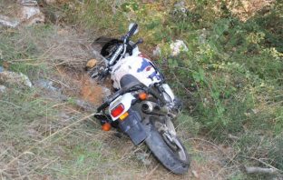 Κρίσιμα μοτοσικλετιστής μετά από τροχαία σύγκρουση στο Πέρα Χωριό